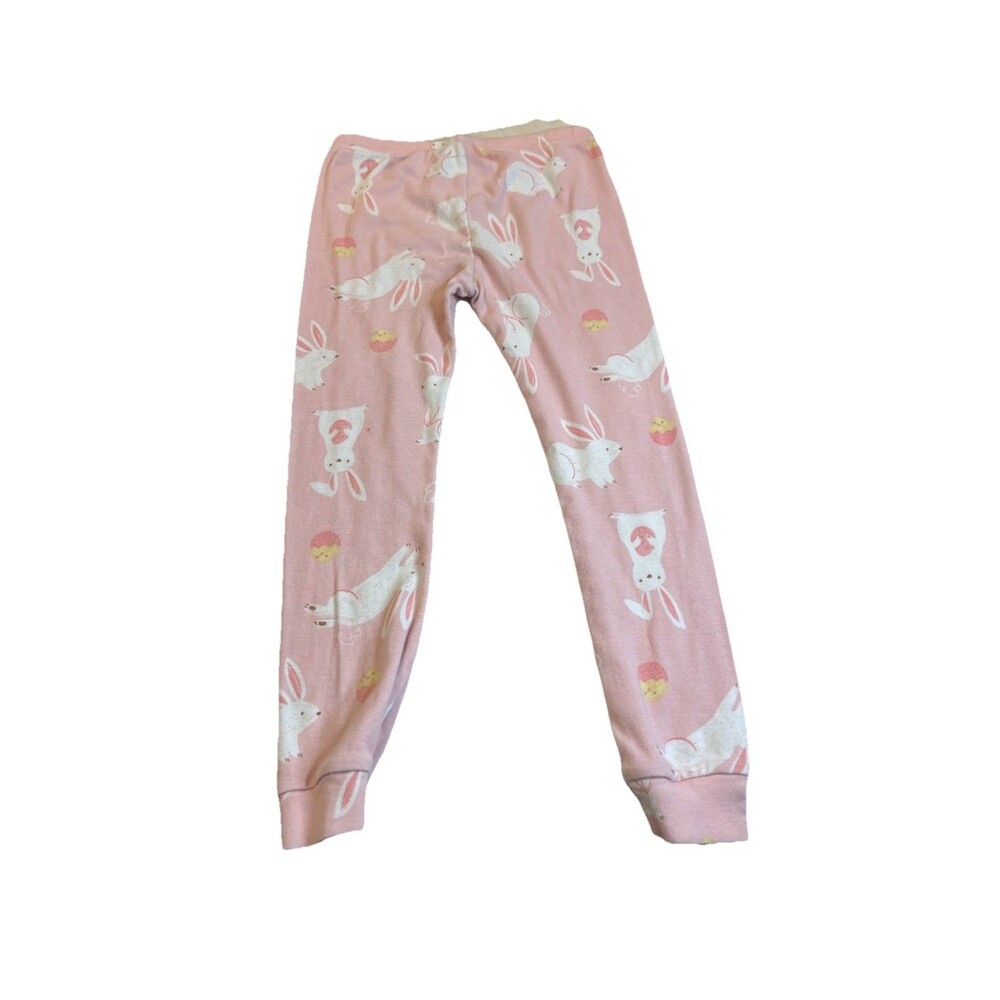 Girls 5T Leggings Lot 4 Pairs Pink Confetti Bunny Easter Paw Patrol GUC Mixed - Picture 9 of 13
